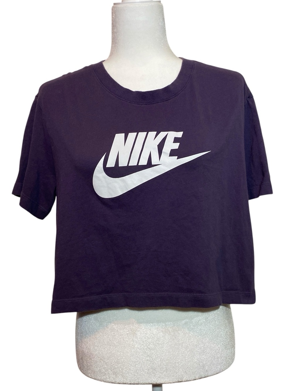 Purple Nike Crop Top